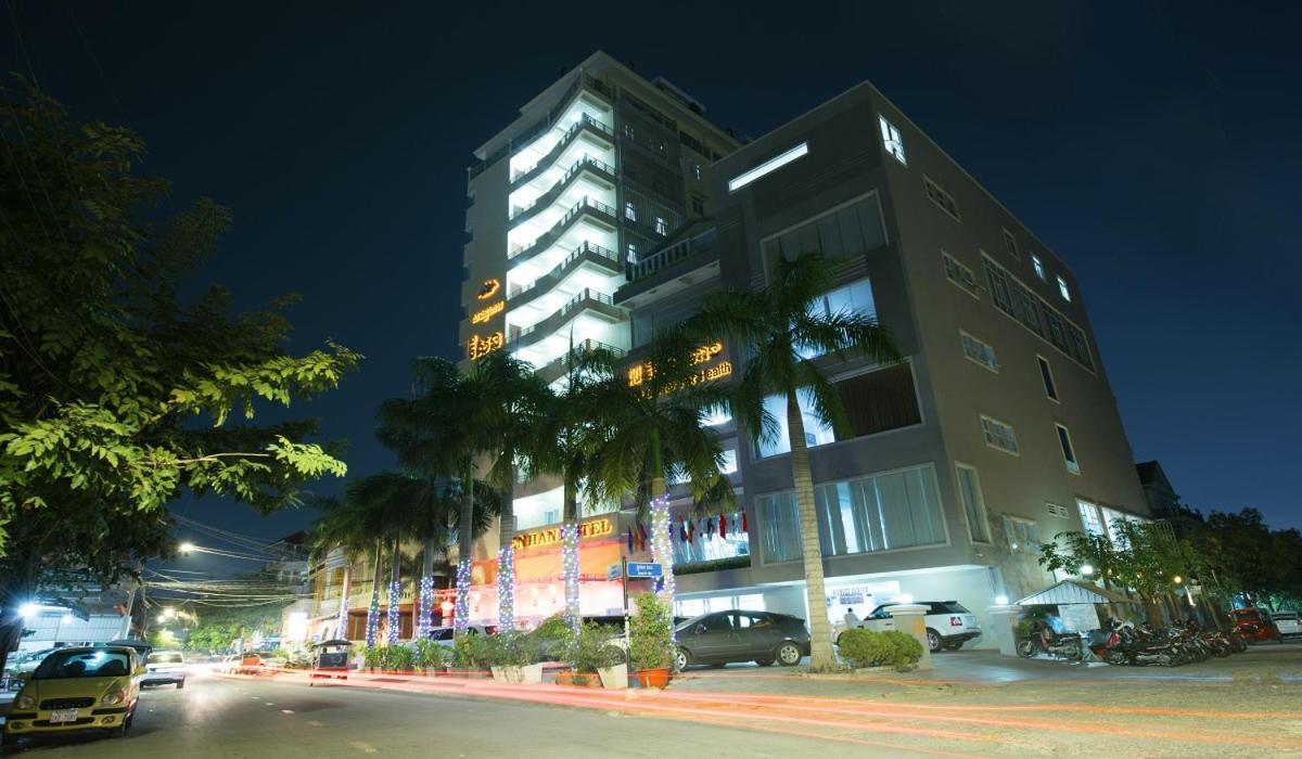 Sen Han Hotel Phnom Penh Bagian luar foto